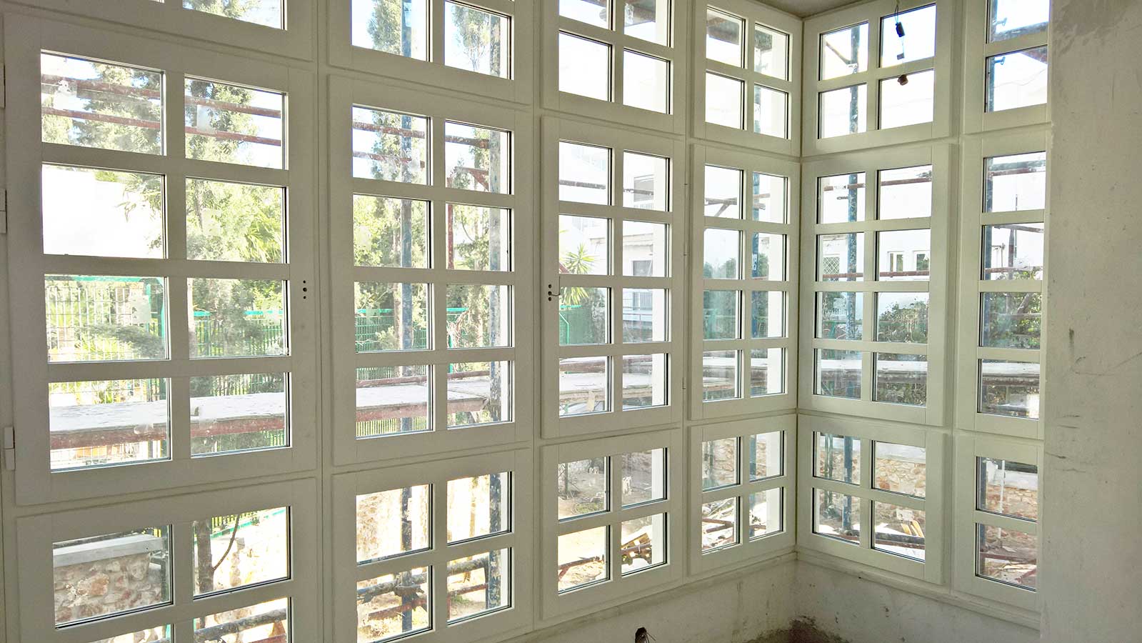 Special construction of glazing
